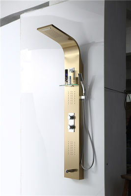 Trung Quốc 5 chế độ Bảng điều khiển vòi hoa sen được điều khiển, Bảng điều khiển phòng tắm Valore Phòng tắm chống vân tay nhà cung cấp