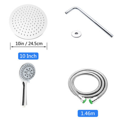 5 chế độ chức năng Đầu vòi hoa sen với vòi hoa sen cầm tay dài 146cm nhà cung cấp